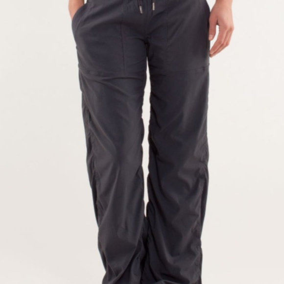 Lululemon Dance Studio pant unlined charcoal gray size 6 - Picture 1 of 6